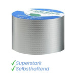 Waterproof, Self-Adhesive Butyl Sealing Tape for Roofing and Sealing | Heat and Cold Resistant