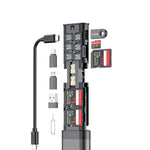9-in-1 Typ-C Multifunktionsdatenkabel: PD-Schnellladung