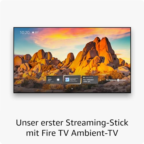 Amazon Fire TV Stick 4K-Max | Unterstützt Streaming über Wi-Fi 6E, Ambient-TV