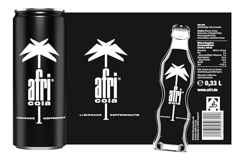 afri cola (24x 330ml) mit einzigartigem afri-Geschmack: EINWEG-Pfand