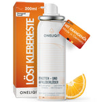ONELIQIT® Label Remover with Orange Oil (200ml): Stickers, vignettes, adhesives