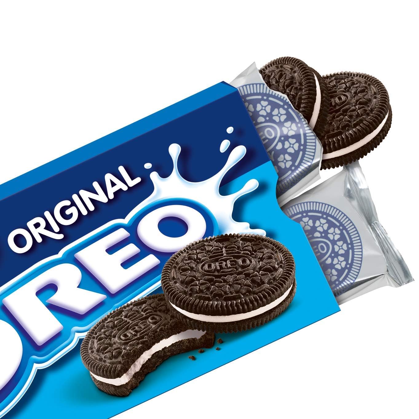 OREO Original (12x 176g): Knuspriger Kakao Doppelkeks gefüllt mit Crème-Füllung