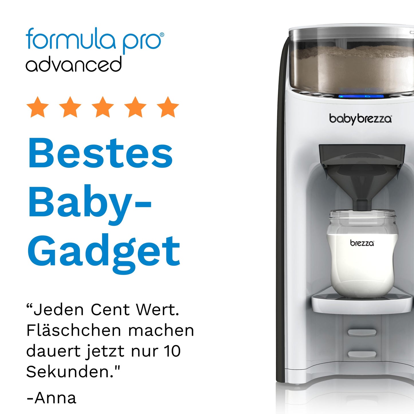 Baby Brezza 'Formula Pro Advanced' Automatic Bottle Maker: Doses and mixes at the touch of a button
