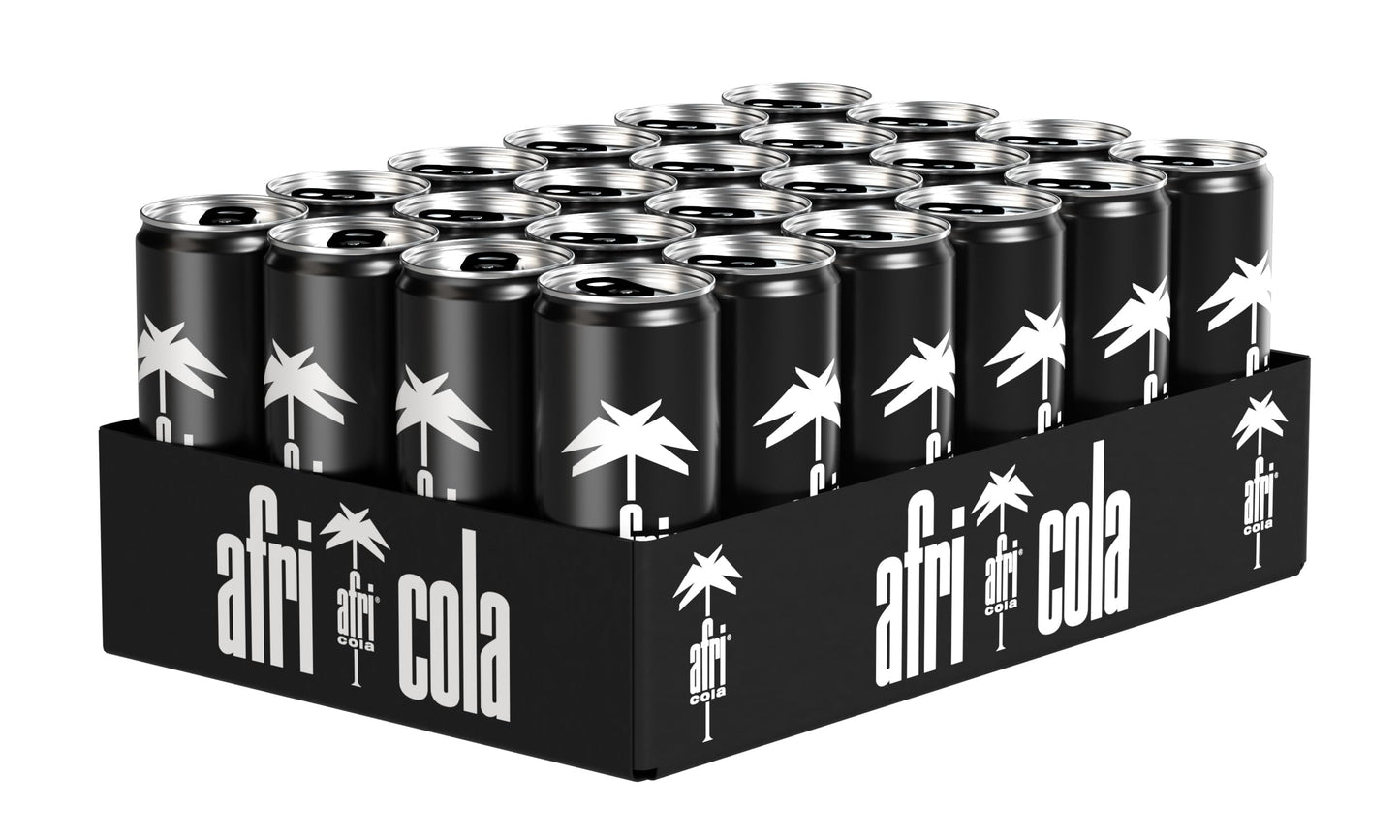 afri cola (24x 330ml) mit einzigartigem afri-Geschmack: EINWEG-Pfand