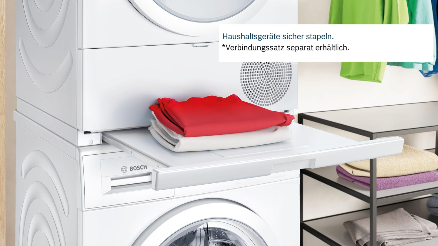 Bosch heat pump dryer (WQG235D00): 8 kg, A+++, Selfcleaning Condenser, AutoDry