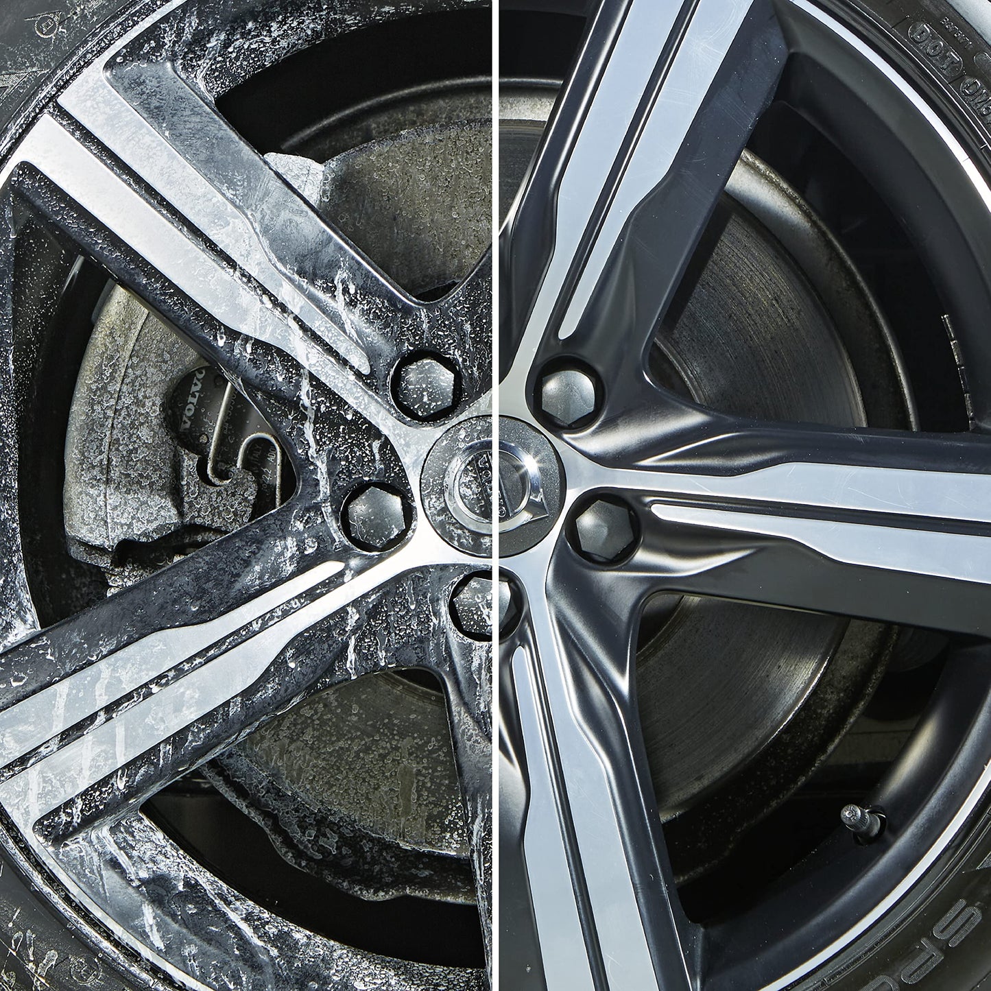 SONAX rim cleaner (1L) for all polished, chrome-plated and matt steel and alloy wheels