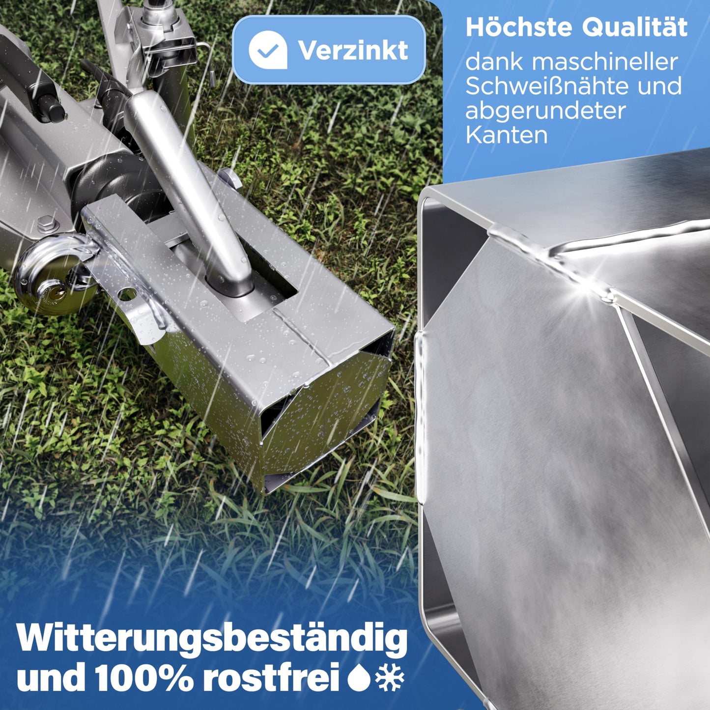 Deagle® trailer lock: Optimal protection when uncoupled in any weather conditions