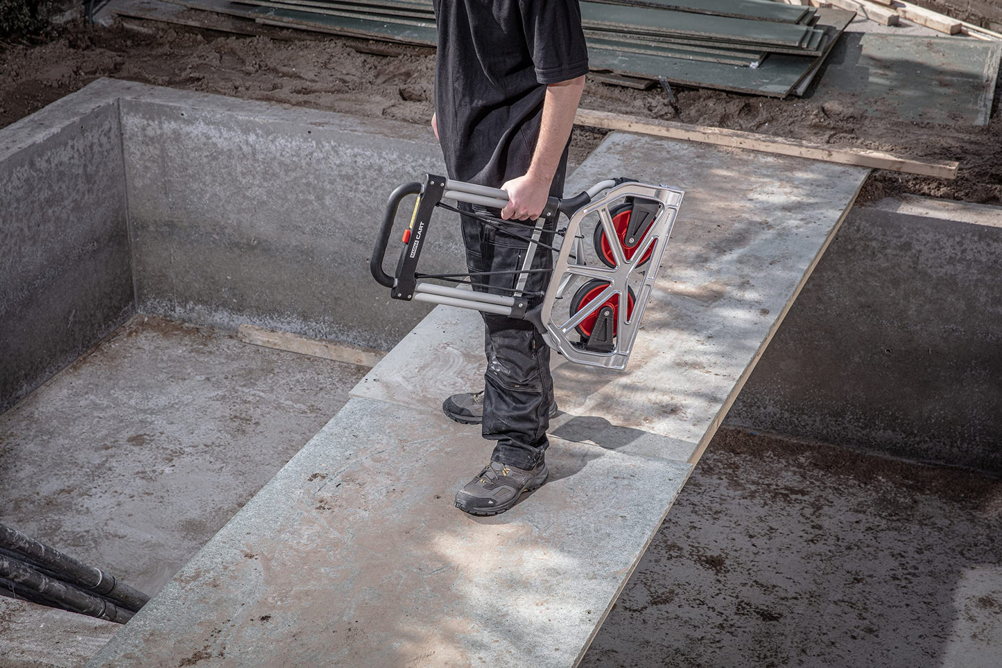 Magnacart Foldable Sack Truck: Load capacity up to 90 kg | Transport trolley made of lightweight aluminum