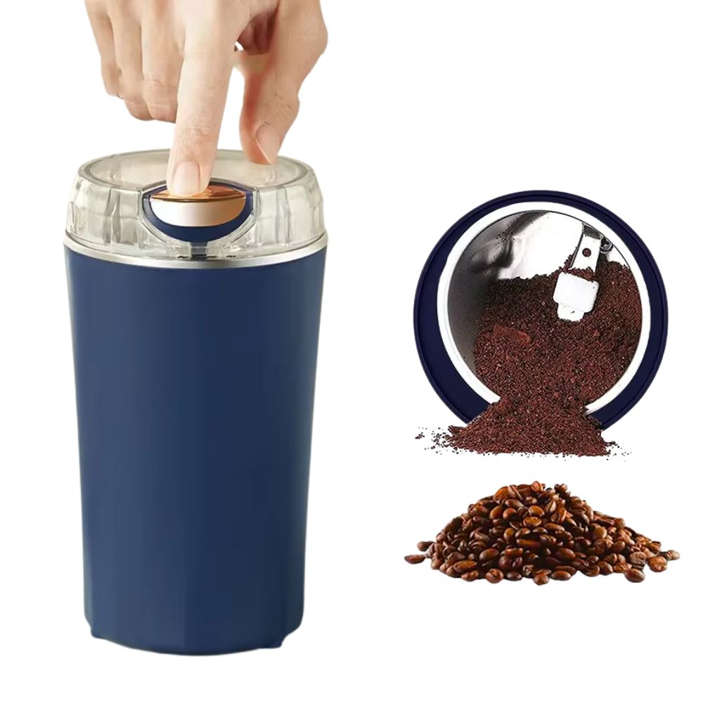 One-Touch Multi-Zerkleinerer mit Edelstahl-Klingen für Kaffee, Nüsse & Getreide | Elektrisch