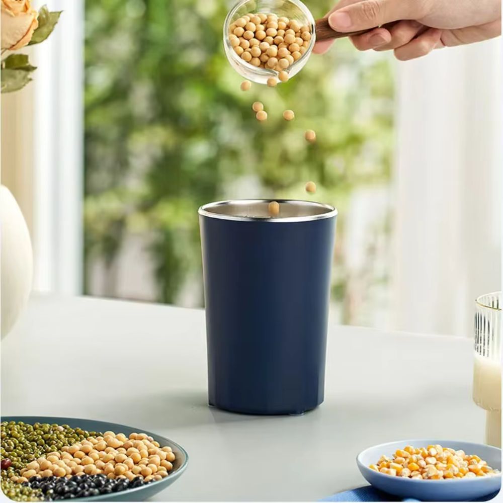 One-Touch Multi-Zerkleinerer mit Edelstahl-Klingen für Kaffee, Nüsse & Getreide | Elektrisch