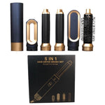 Multi 5-in-1 Hair Styler with Gift Box | Curling Iron, Hair Straightener, Brush, Curling Wand, Hairdryer | Optimize Your Look