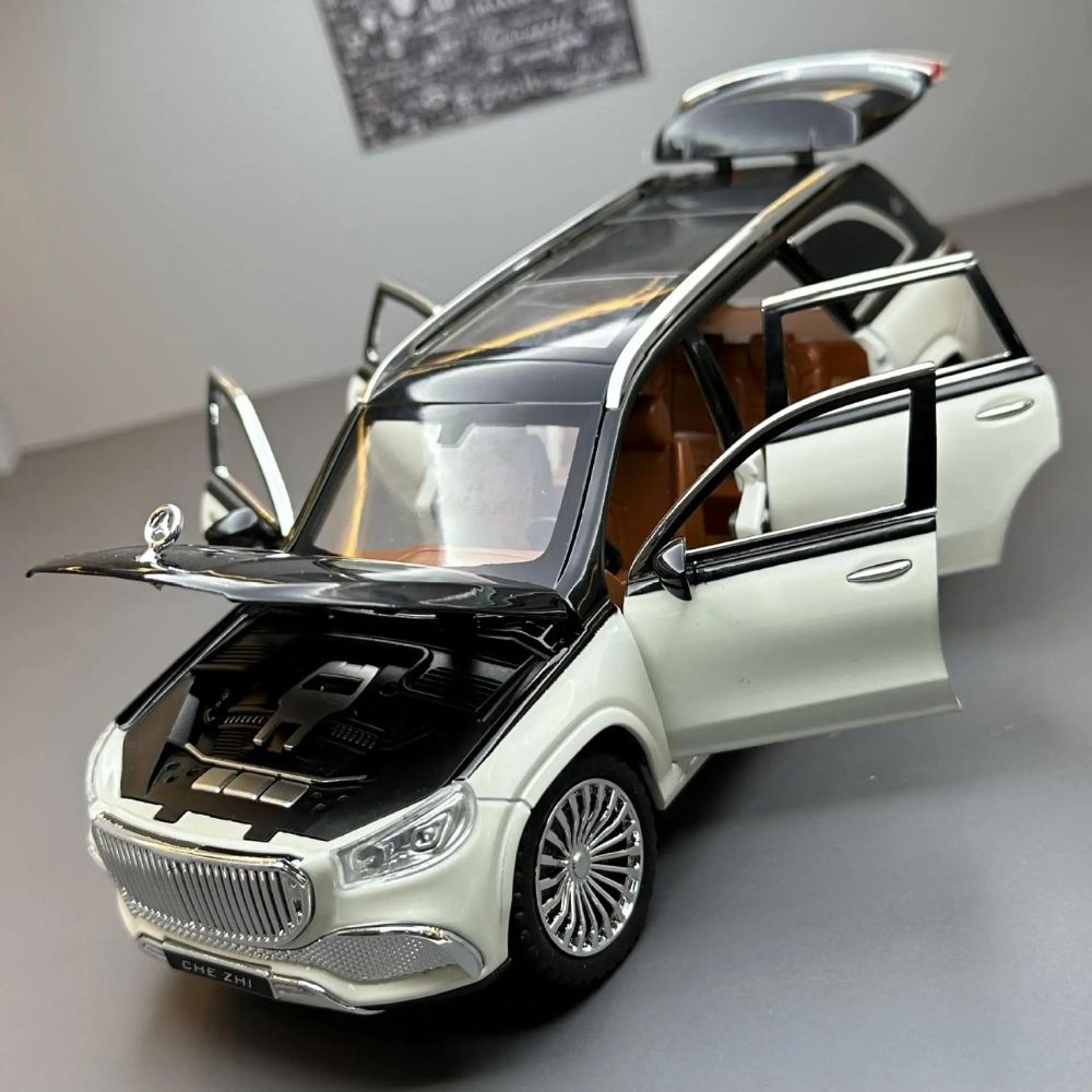 Mercedes-Benz SUV Maybach GLS600 Modellauto (1:24) | Sammler- & Dekorationsstück, Spielzeug