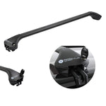 MODULA Case System Oval Bar roof rack system | Integrated railing