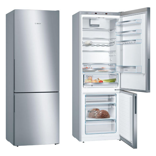 Bosch KGE49AICA Kühl-Gefrier-Kombination XXL VitaFresh: AntiFingerprint