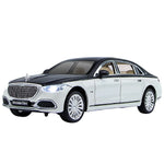 Maybach S680 Modellauto (1:24) | Licht, Sound, Türen öffnen, Rückziehfunktion, Geschenkidee