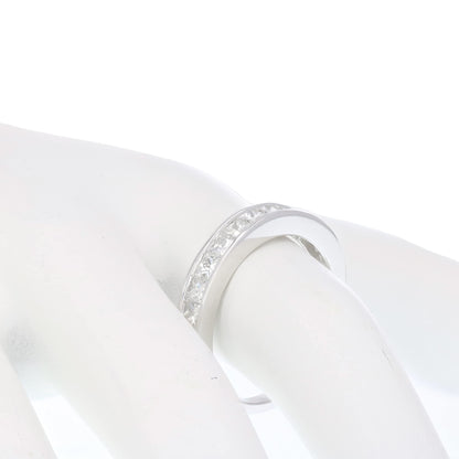 Vir Jewels Princess Cut 14K White Gold Diamond Ladies Ring: White/Crystal (J)