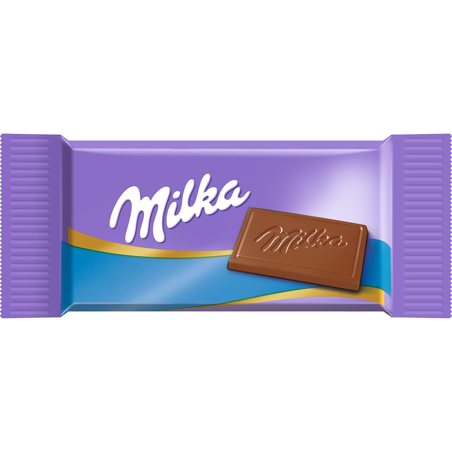 Milka Naps Mix (1kg can): Smoothly melting mini chocolate bars made from Alpine milk