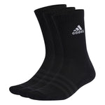 adidas Unisex 3er-Pack Sportsocken (Modell EBB96): Schwarz-Weiß
