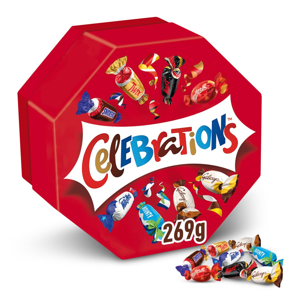 Celebrations Milk Chocolate Gift Box with Mini Chocolate Bars (8 x 269g)