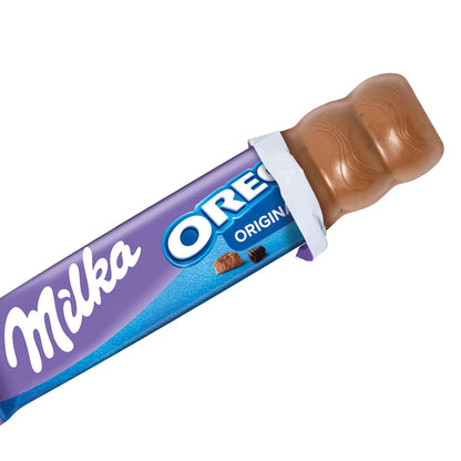 Milka Chocolate Bar Milka &amp; OREO (36 x 37g) with Oreo biscuit pieces in milk cream