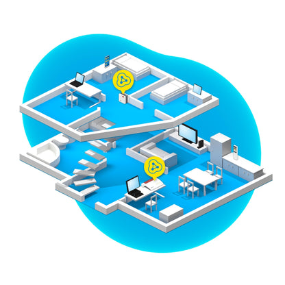 AVM FRITZ!Repeater 1200 AX - WLAN Mesh Repeater with Wi-Fi 6 &amp; Gigabit LAN