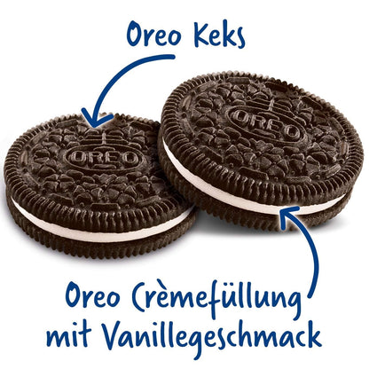 OREO Original (12x 176g): Crispy cocoa sandwich biscuit filled with cream filling