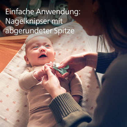 Philips Avent Baby Care Starter Set with 9 accessories including nasal aspirator and finger toothbrush