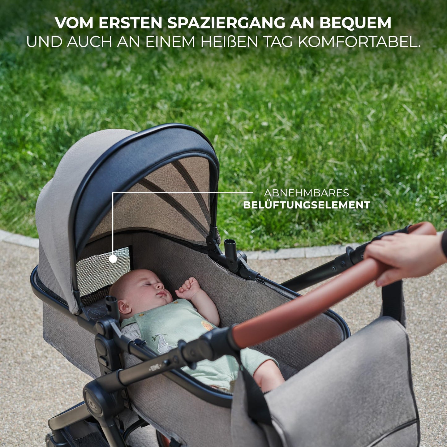Kinderkraft ESME 3-in-1 multifunctional stroller: carrycot, stroller, Maxi-Cosi