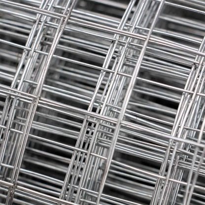 WILTEC chain link fence with 19x19mm wire thickness: (1m x 10m x 0.75mm): Aviary wire square made of galvanized steel