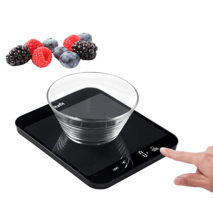 Vitafit (VT707) Multifunctional Digital Kitchen Scale with LED Display made of tempered glass