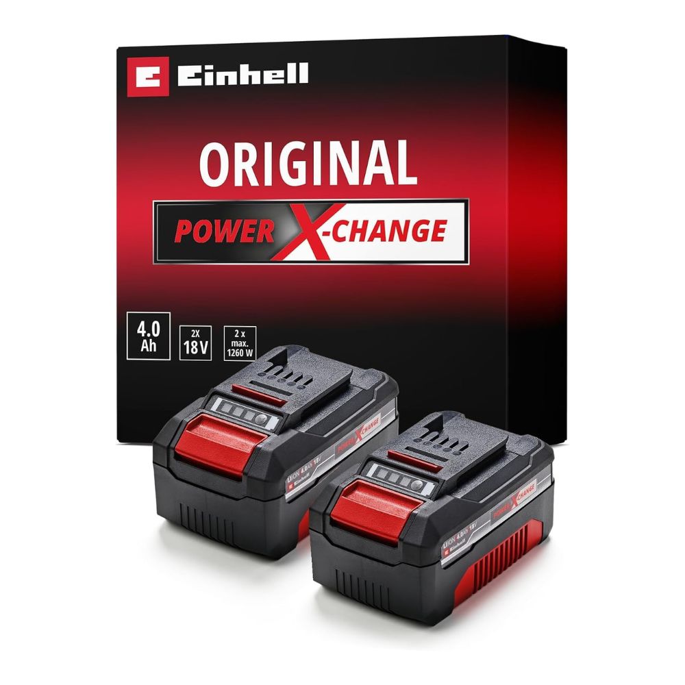Original Einhell Proaktiv Akku PXC-Twinpack 4,0Ah Power X-Change (Li-Ion, 18V)