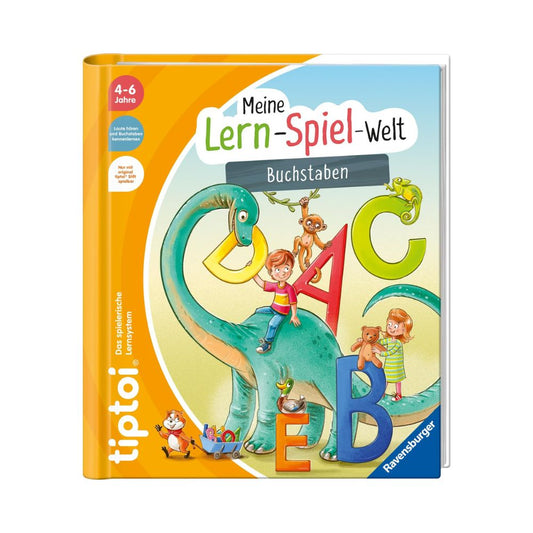Ravensburger - tiptoi® My Learning Game World: Letter book for children from 4 years to learn the ABC