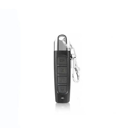 4-in-1 Drahtloser Fernbedienungs-Duplikator für Garagentore und Autoschlüssel | 433 MHz, 4 Tasten, Kopier- und Rolling-Code-Funktion (Schwarz)