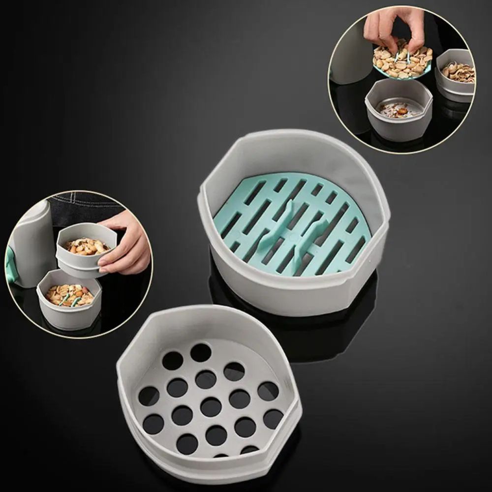 Erdnussschaler und Peller mit Handkurbel | Schalenentfernung für Pistazien, Erdnüsse etc.