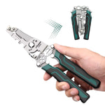 17-in-1 Multifunctional Folding Electrician Pliers | Cutting, Stripping, Crimping & Pulling etc.
